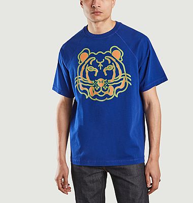 T-Shirt mit Tigerprint