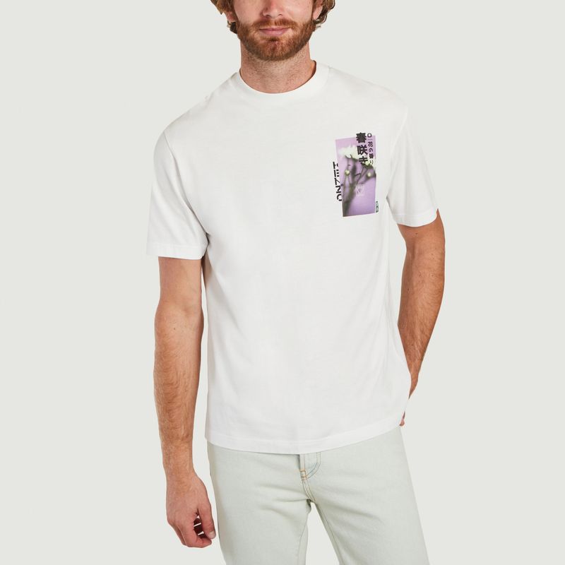 Locker geschnittenes T-Shirt mit Fotodruck - Kenzo
