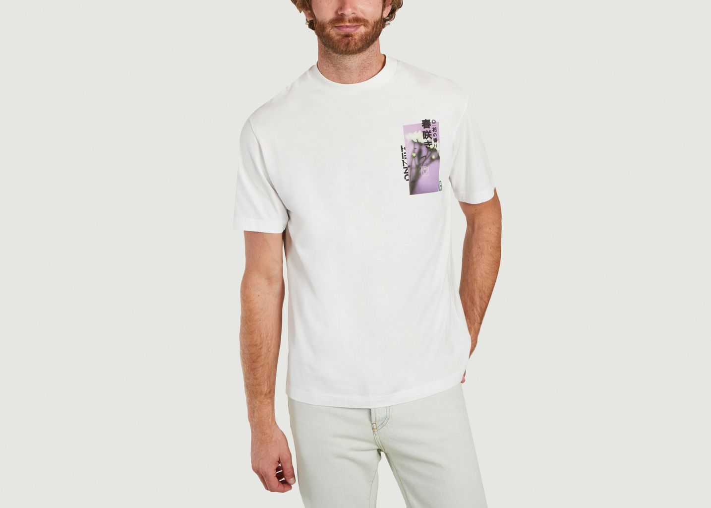 Locker geschnittenes T-Shirt mit Fotodruck - Kenzo