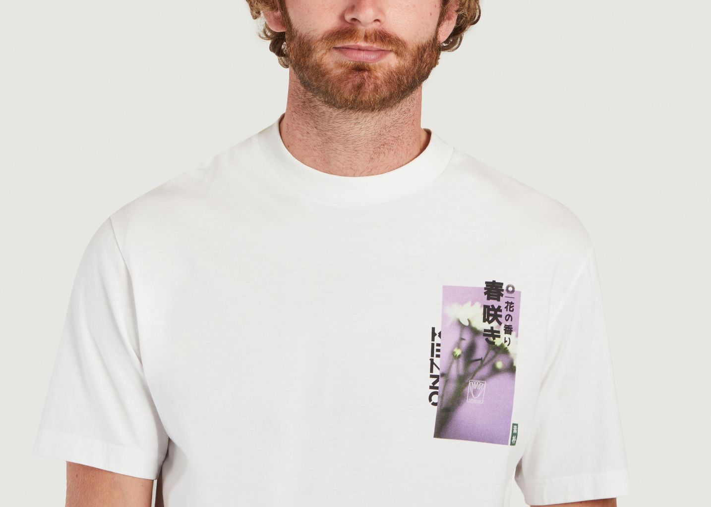 T-shirt coupe relax avec imprimé photo - Kenzo