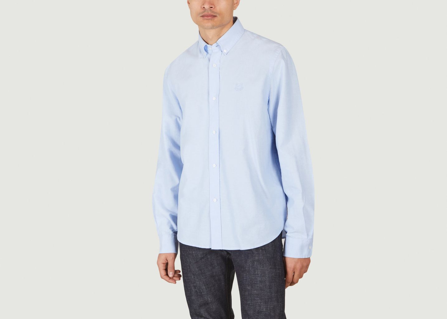 Chemise Tiger Crest Button Down - Kenzo