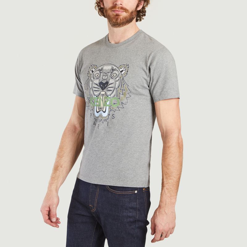 T-shirt Tigre classique en coton organique - Kenzo