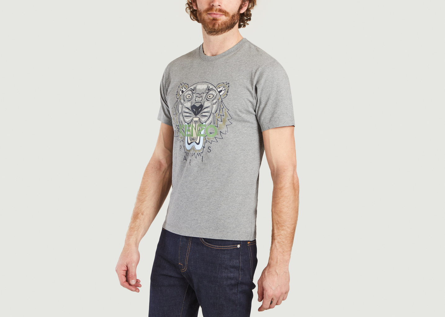 T-shirt Tigre classique en coton organique - Kenzo