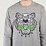 matière Sweatshirt Tigre original en coton organique - Kenzo