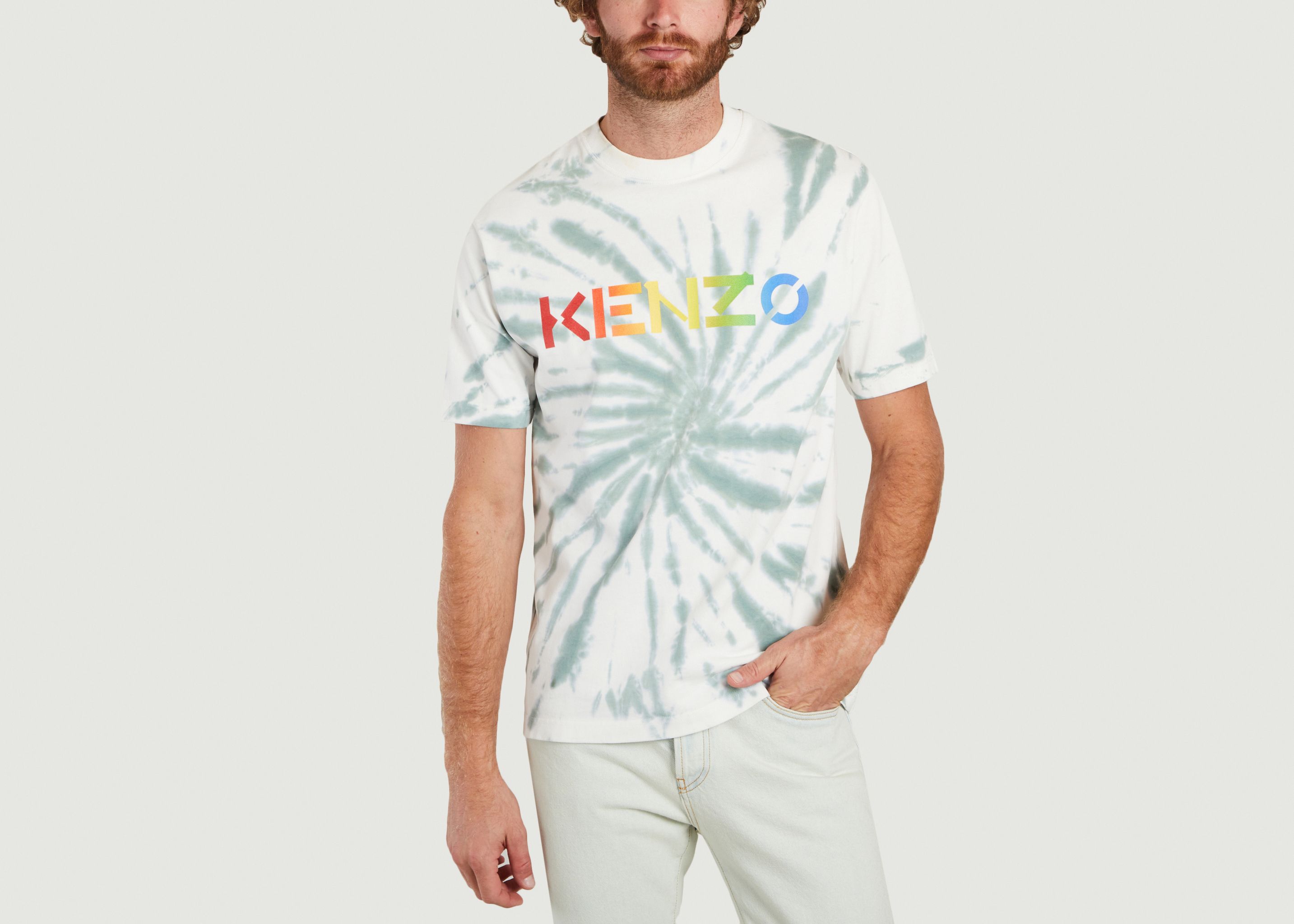 T-Shirt mit Logo, entspannter Schnitt - Kenzo