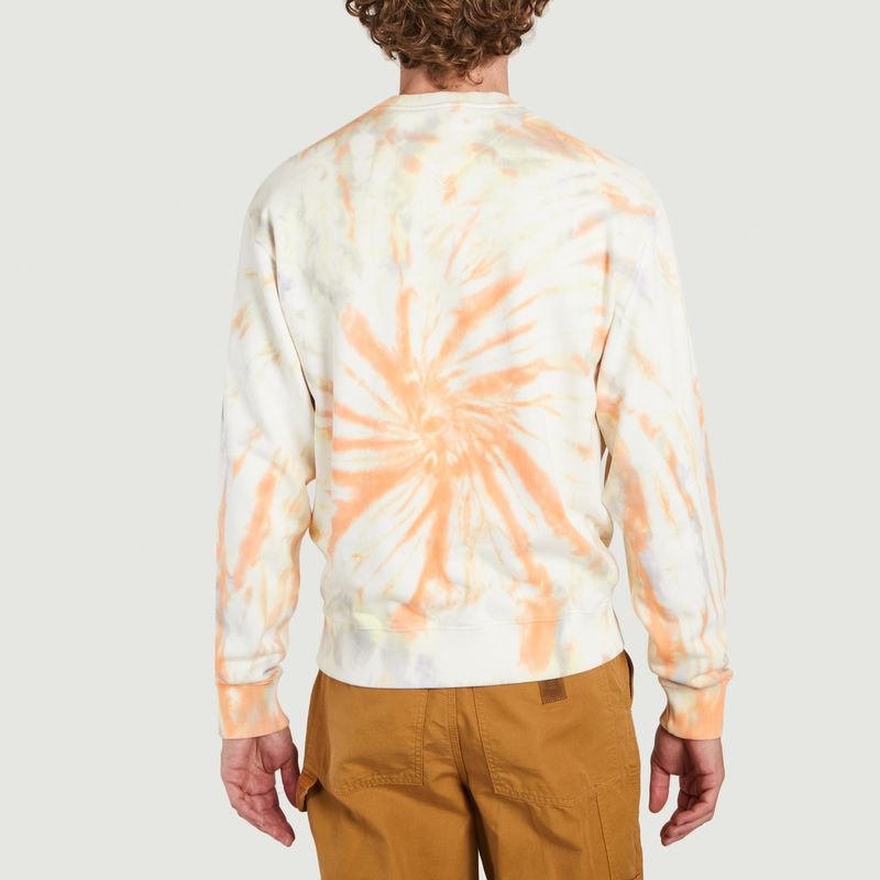 Sweatshirt mit Tie-and-Dye-Print und Siegel - Kenzo
