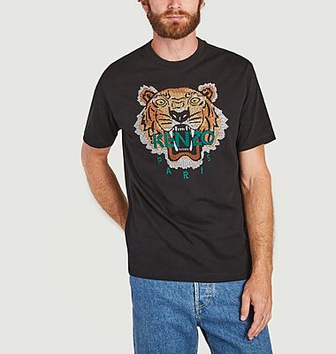 T-shirt Tiger seasonal en coton
