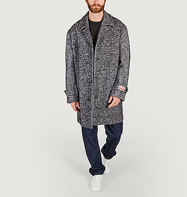 Mid-length mottled coat