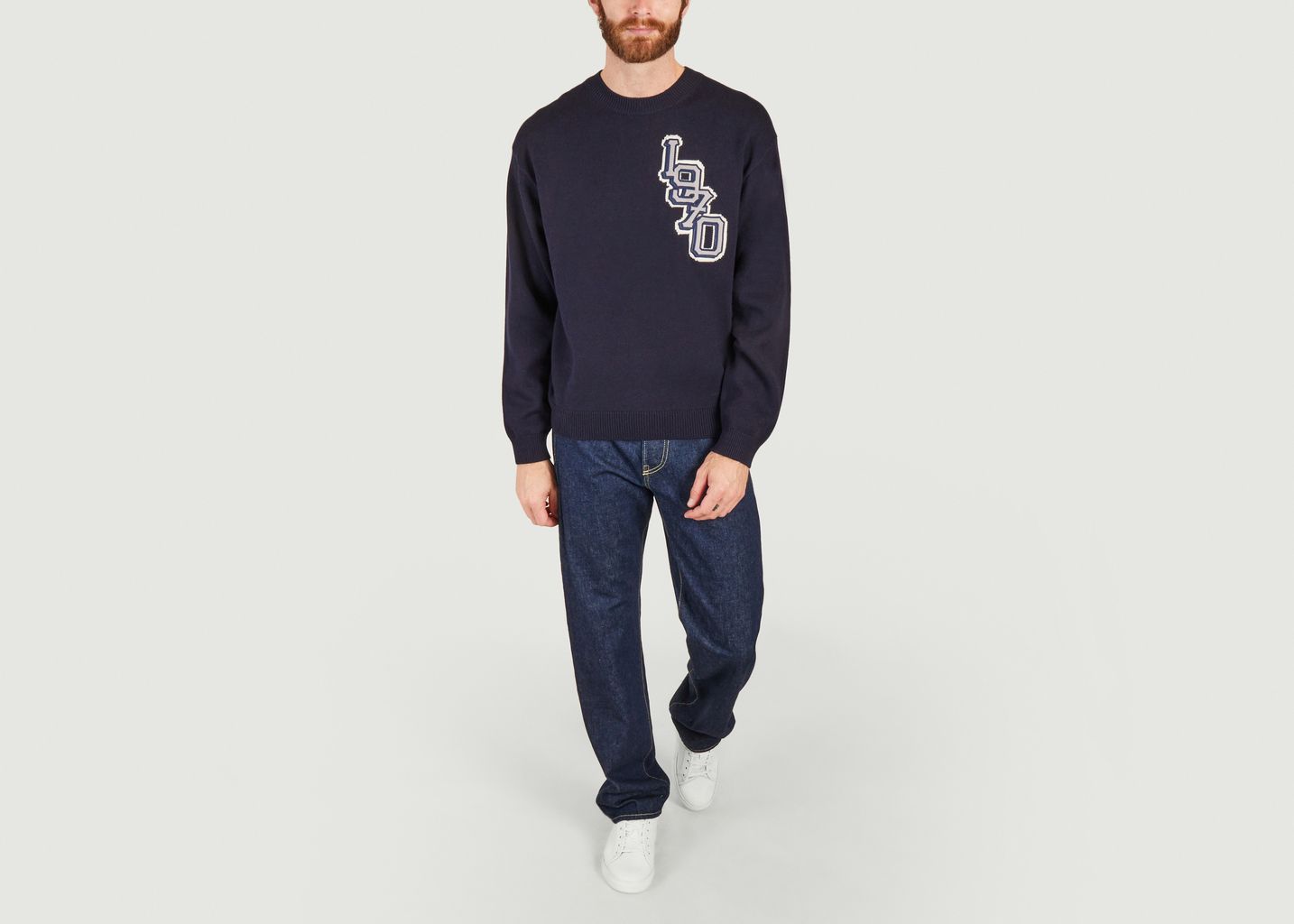 Tiger Varsity wool and cotton sweater - Kenzo