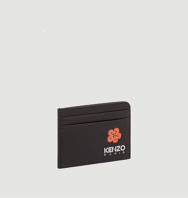 Kenzo Crest Leather Card Case