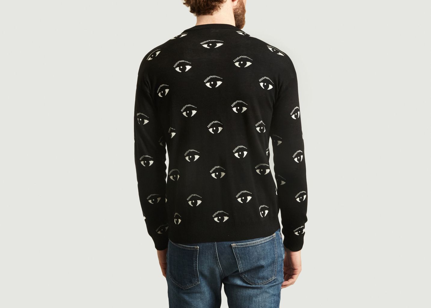 kenzo all over eye sweatshirt