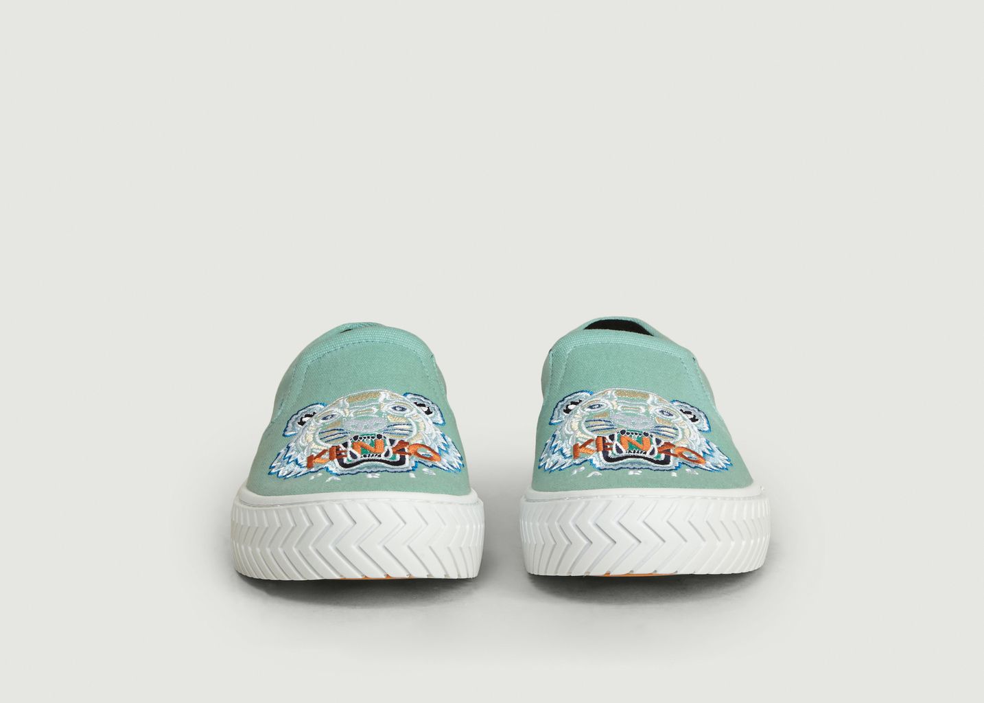 Sneakers slip-on tigre brodé K-Skate - Kenzo