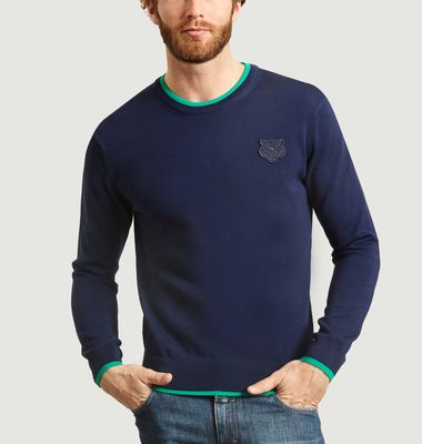Pull Brodé Tigre