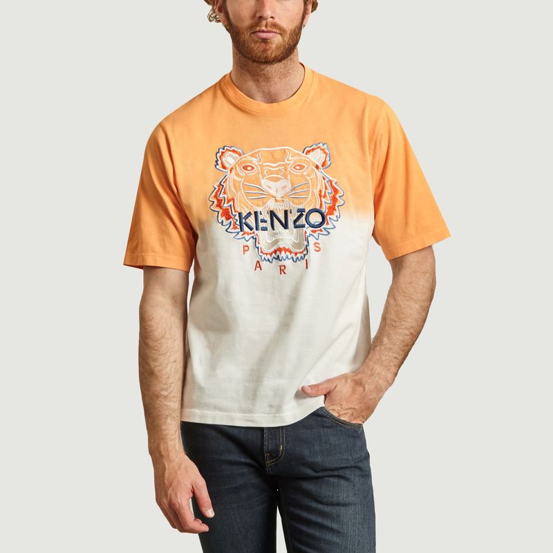 orange kenzo shirt