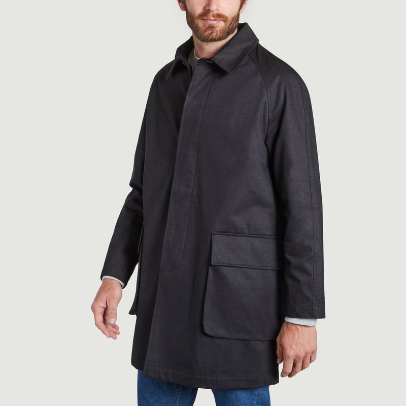 Brae Mac jacket in organic cotton - KESTIN