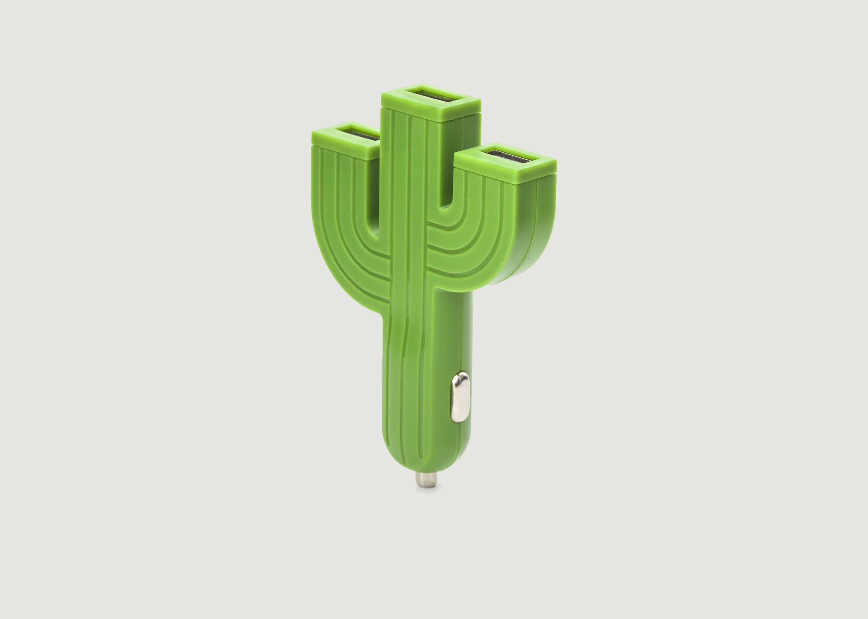 Cactus cigar lighter USB charger socket - Kikkerland