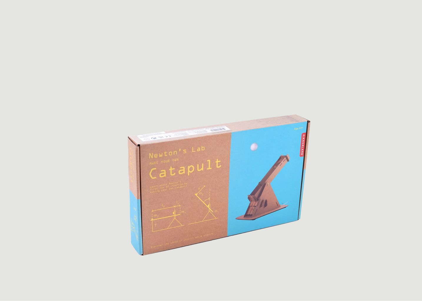 Catapulte 3D en carton - Kikkerland