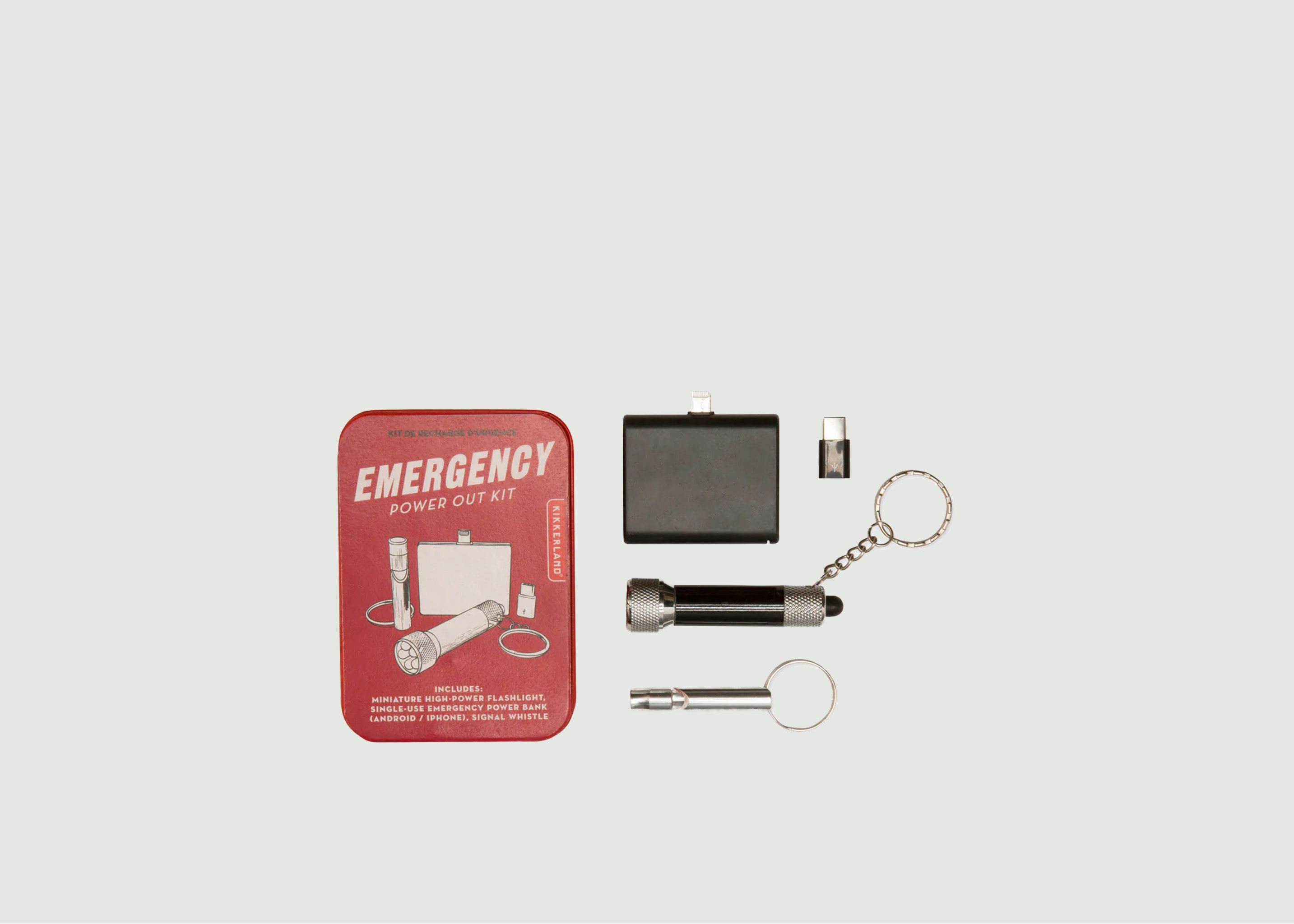Kit d'urgence éléctrique  - Kikkerland