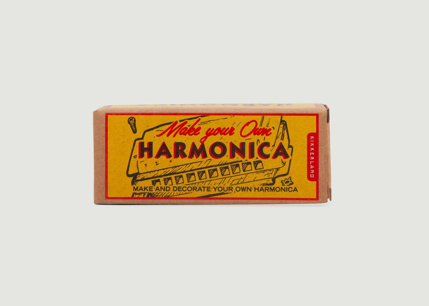 Kit Complet Harmonica à Assembler - Kikkerland