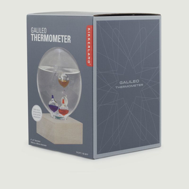 Thermomètre bulle rouge: moderne, design et personnalisable