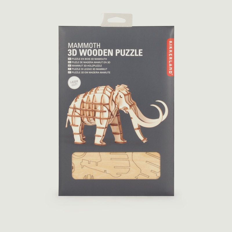 Mammoth 3D Puzzle - Kikkerland