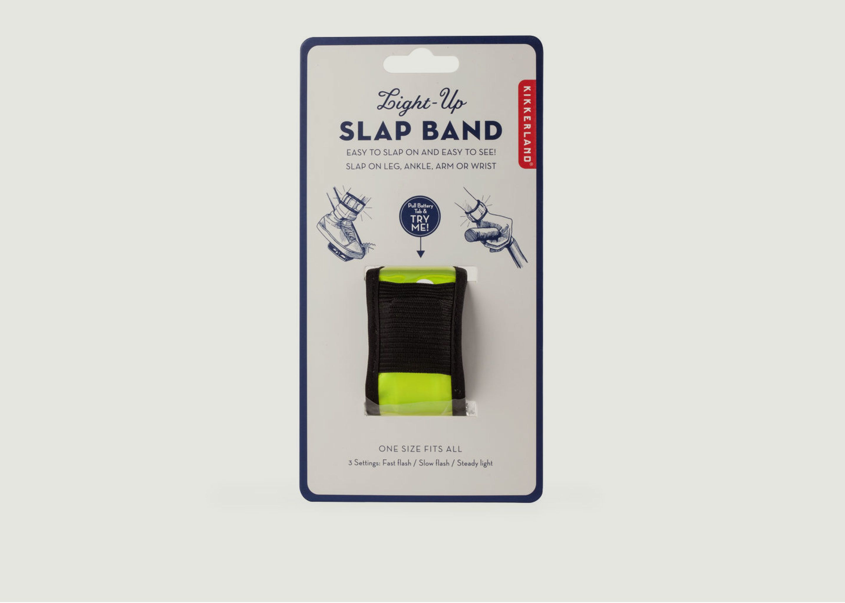 Light-Up Slap Band - Kikkerland