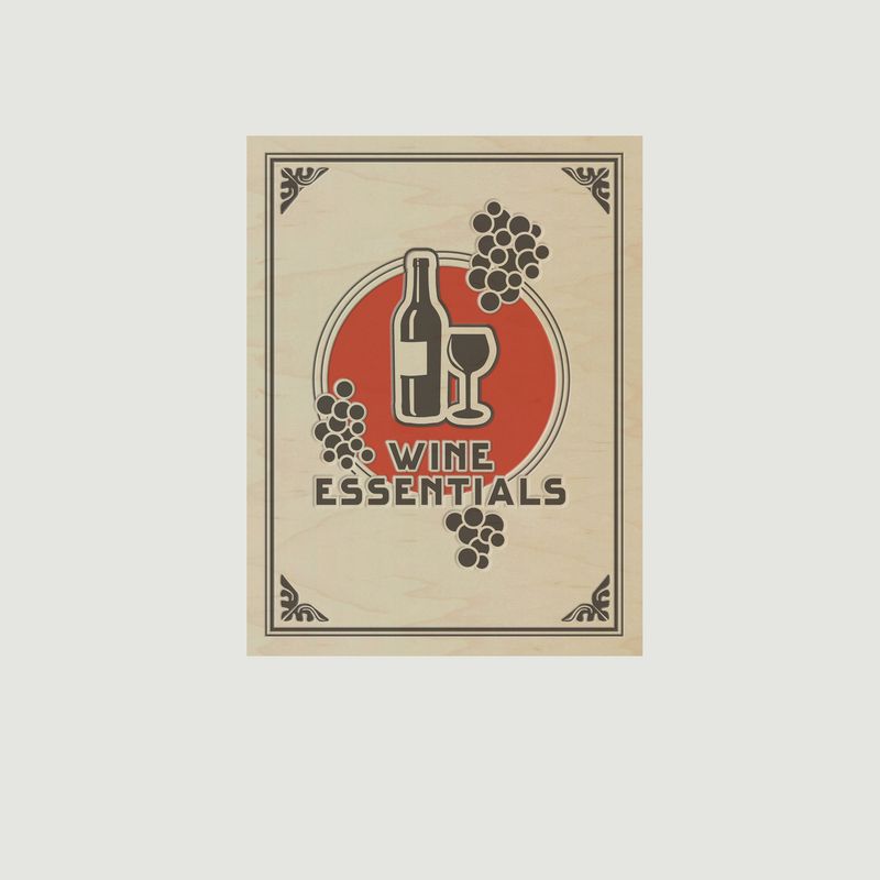 Coffret à Vin Livre - Kikkerland