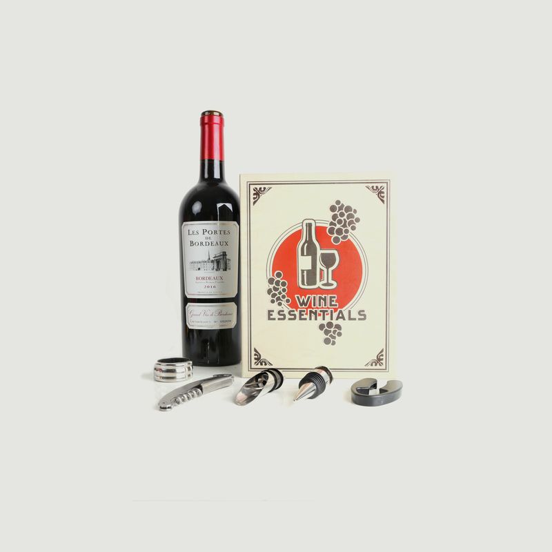 Coffret à Vin Livre - Kikkerland