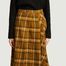 matière Asymmetrical checked skirt - King & Tuckfield