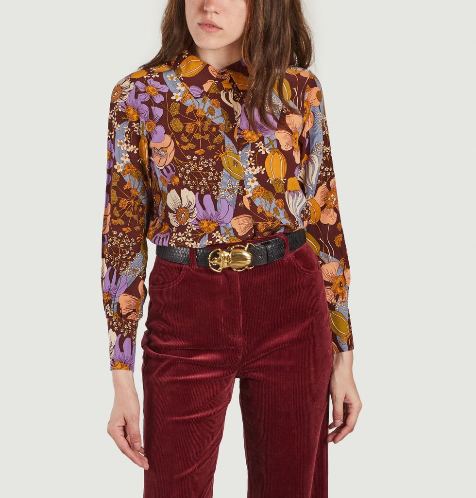 Rabatt 77 % DAMEN Hemden & T-Shirts Falten Zara Bluse Mehrfarbig S 