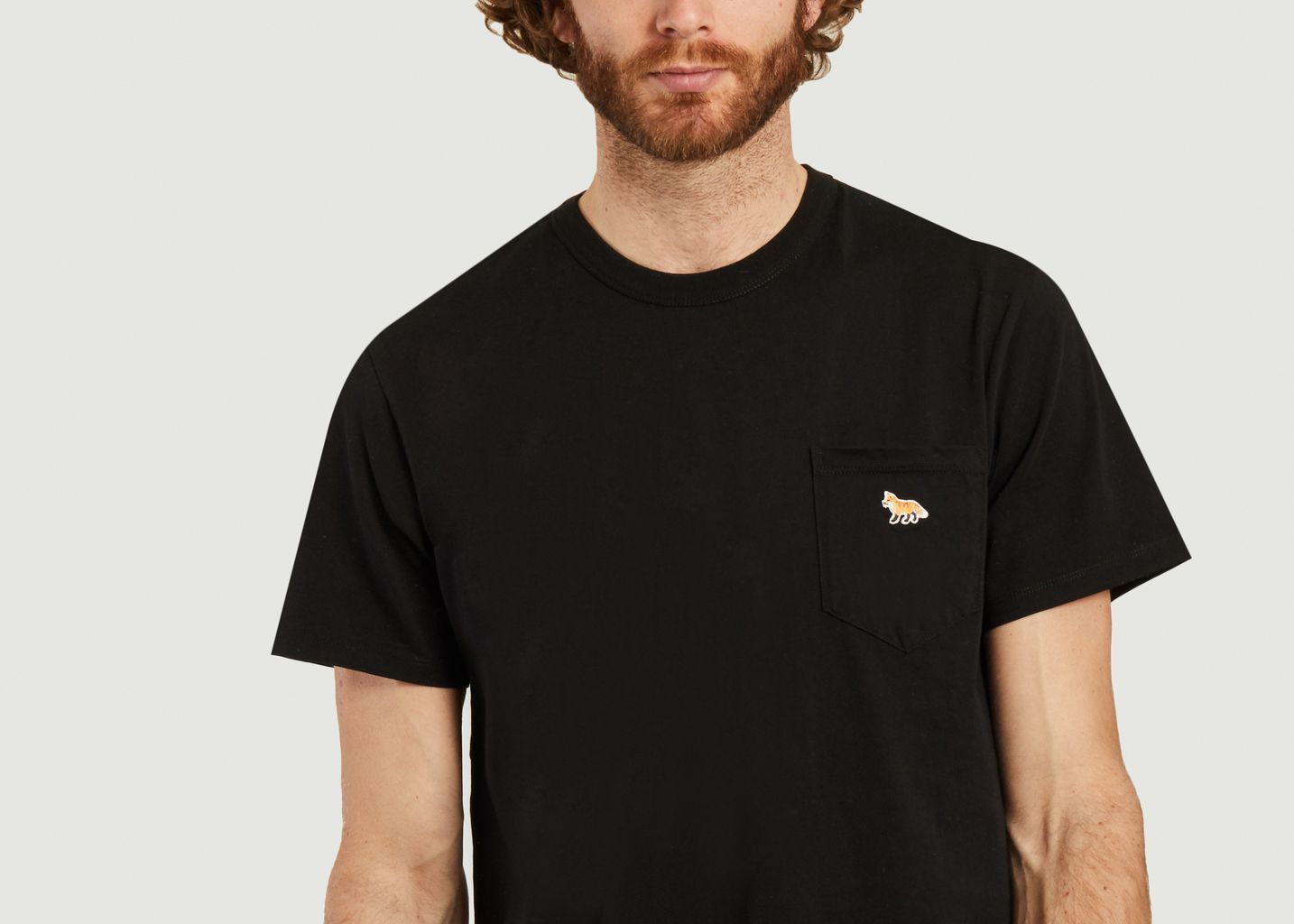 Fuchs Profil Patch-T-Shirt - Maison Kitsuné