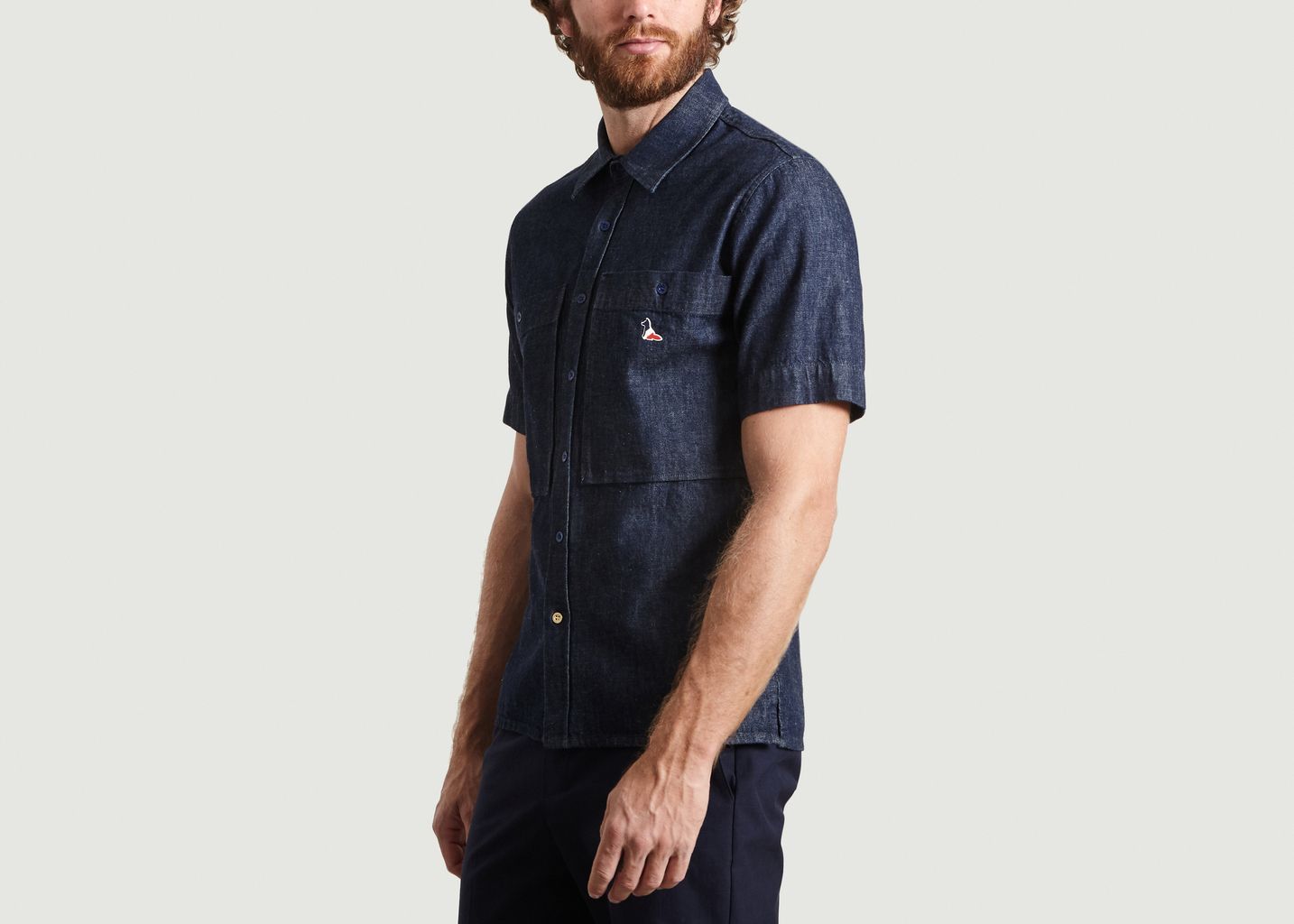 Chemise en Denim - Maison Kitsuné