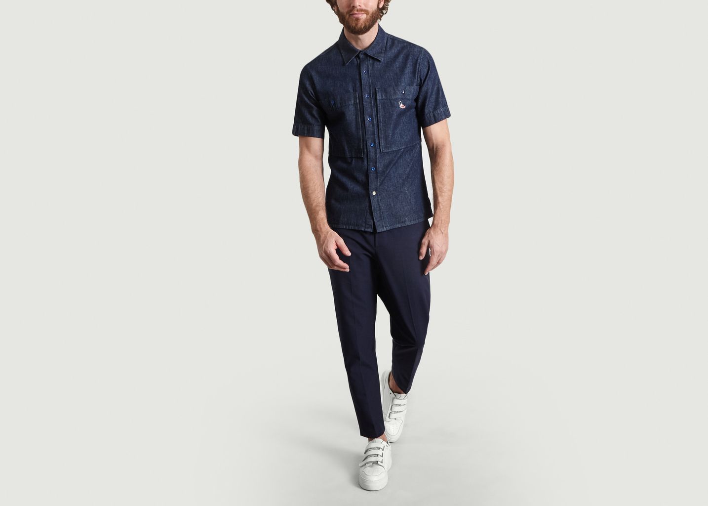 Chemise en Denim - Maison Kitsuné