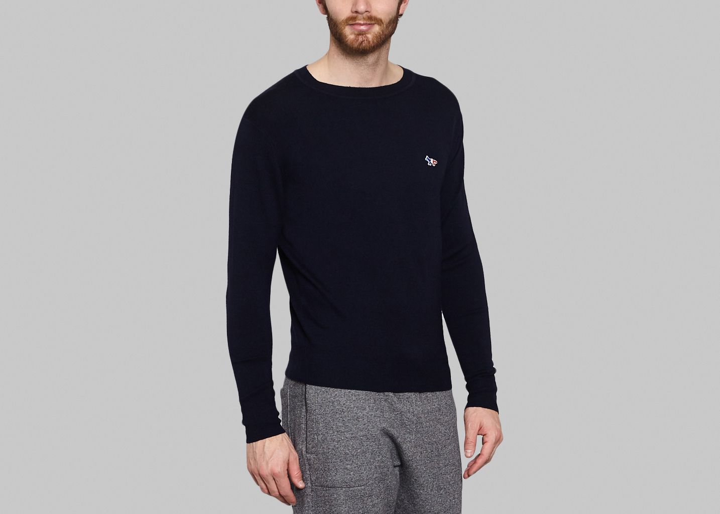 Pull en Laine Vierge - Maison Kitsuné