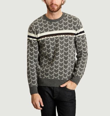 Pull Motif Fantaisie Siglé