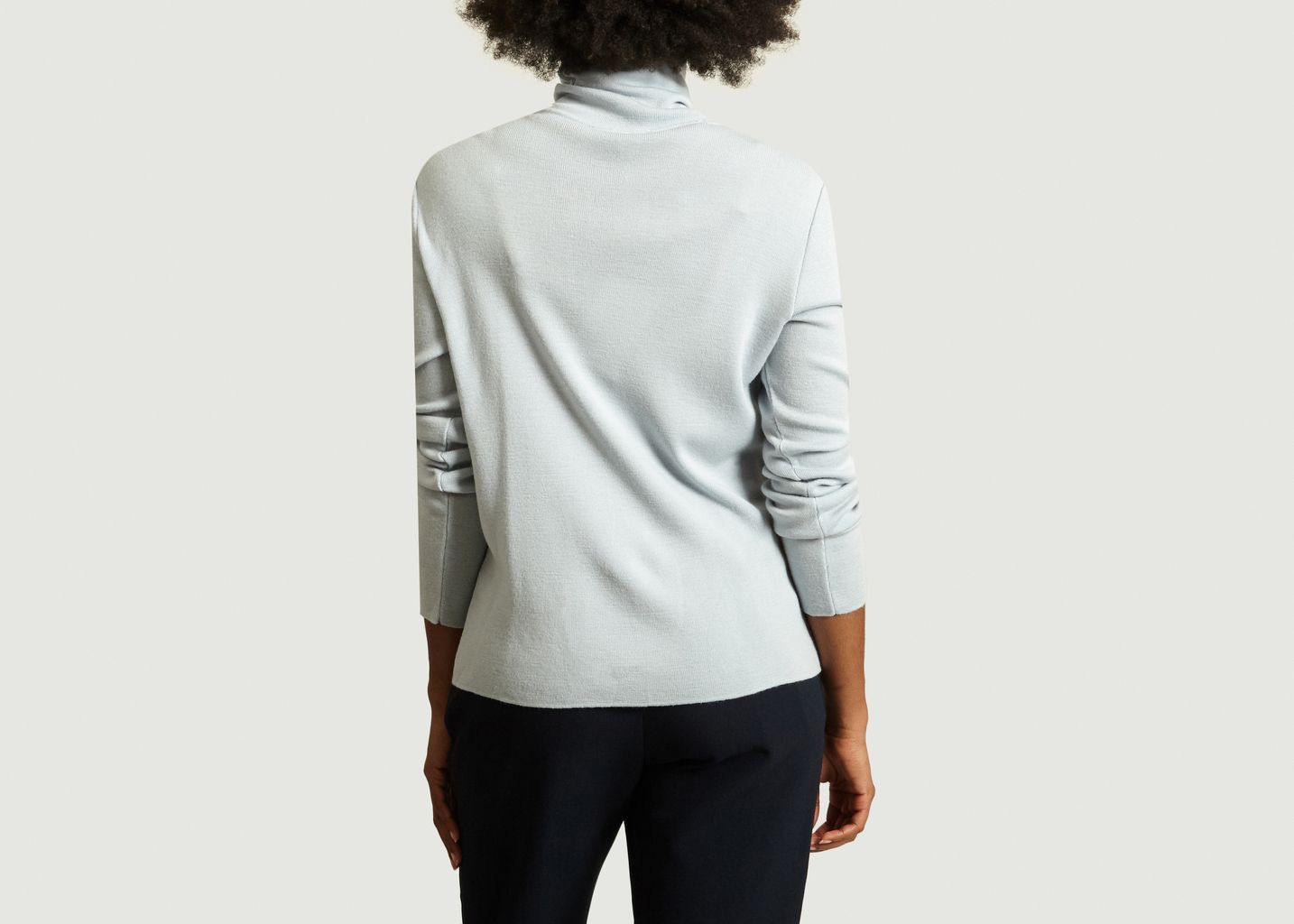 Pull Col Roulé En Laine Mérinos - Maison Kitsuné