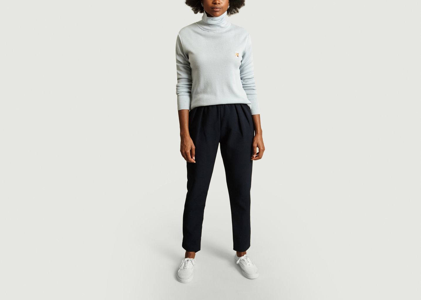 Pull Col Roulé En Laine Mérinos - Maison Kitsuné