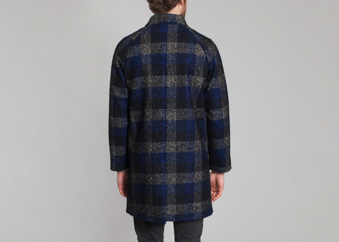 Manteau Check - Maison Kitsuné