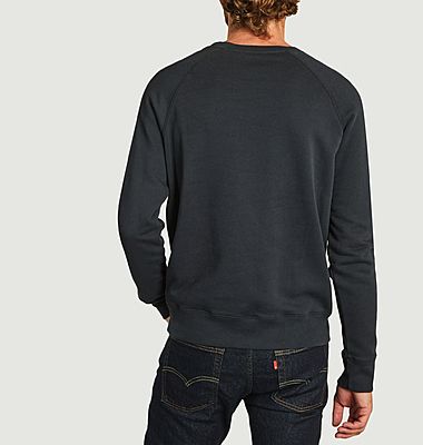 Sweatshirt avec patch double renard