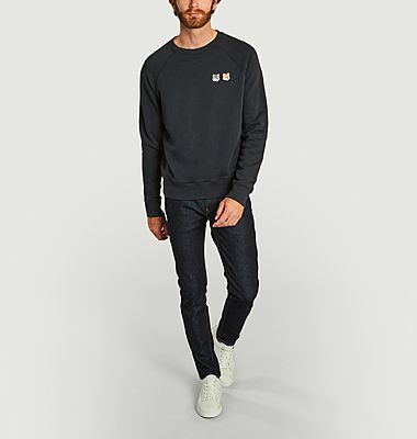 Sweatshirt mit Doppel-Fuchs-Patch