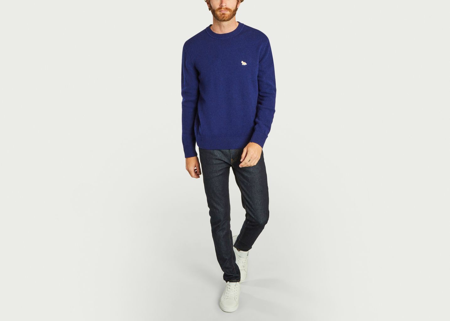 Pullover logo profil - Maison Kitsuné