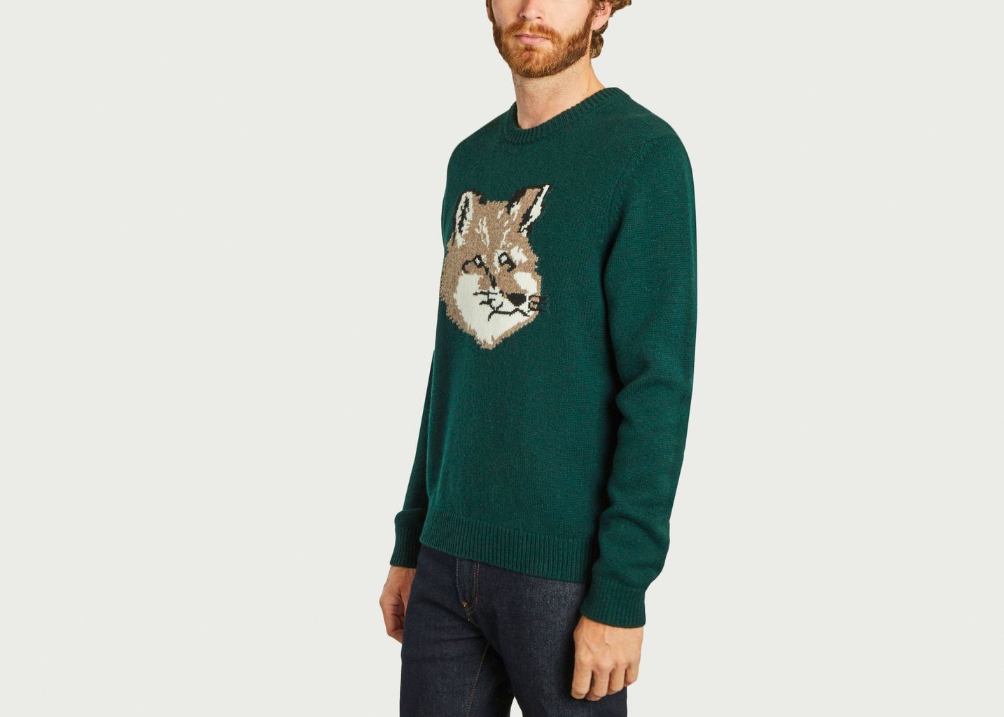 Pullover brodé - Maison Kitsuné