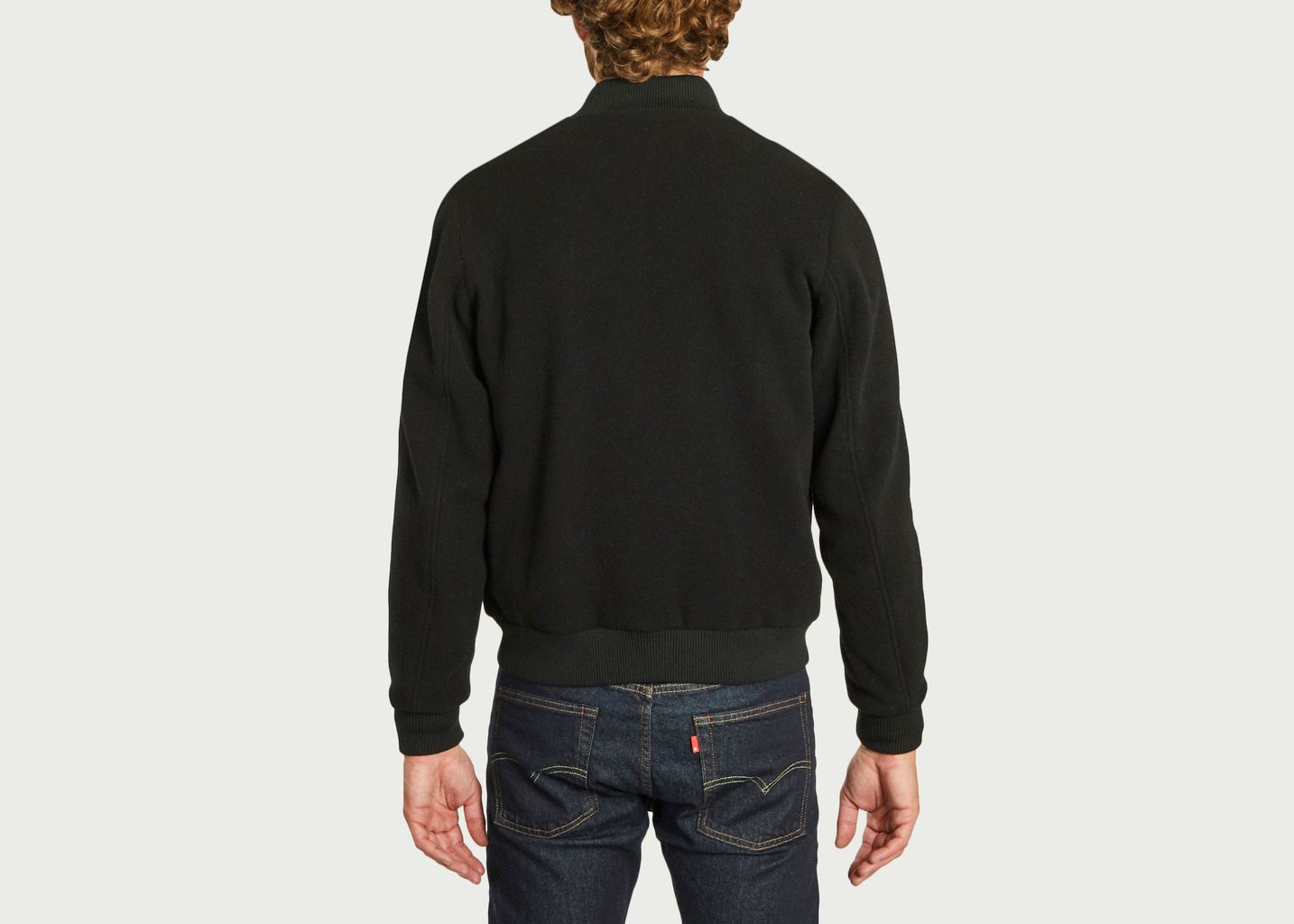 Blouson teddy coupe loose siglé Classic - Maison Kitsuné
