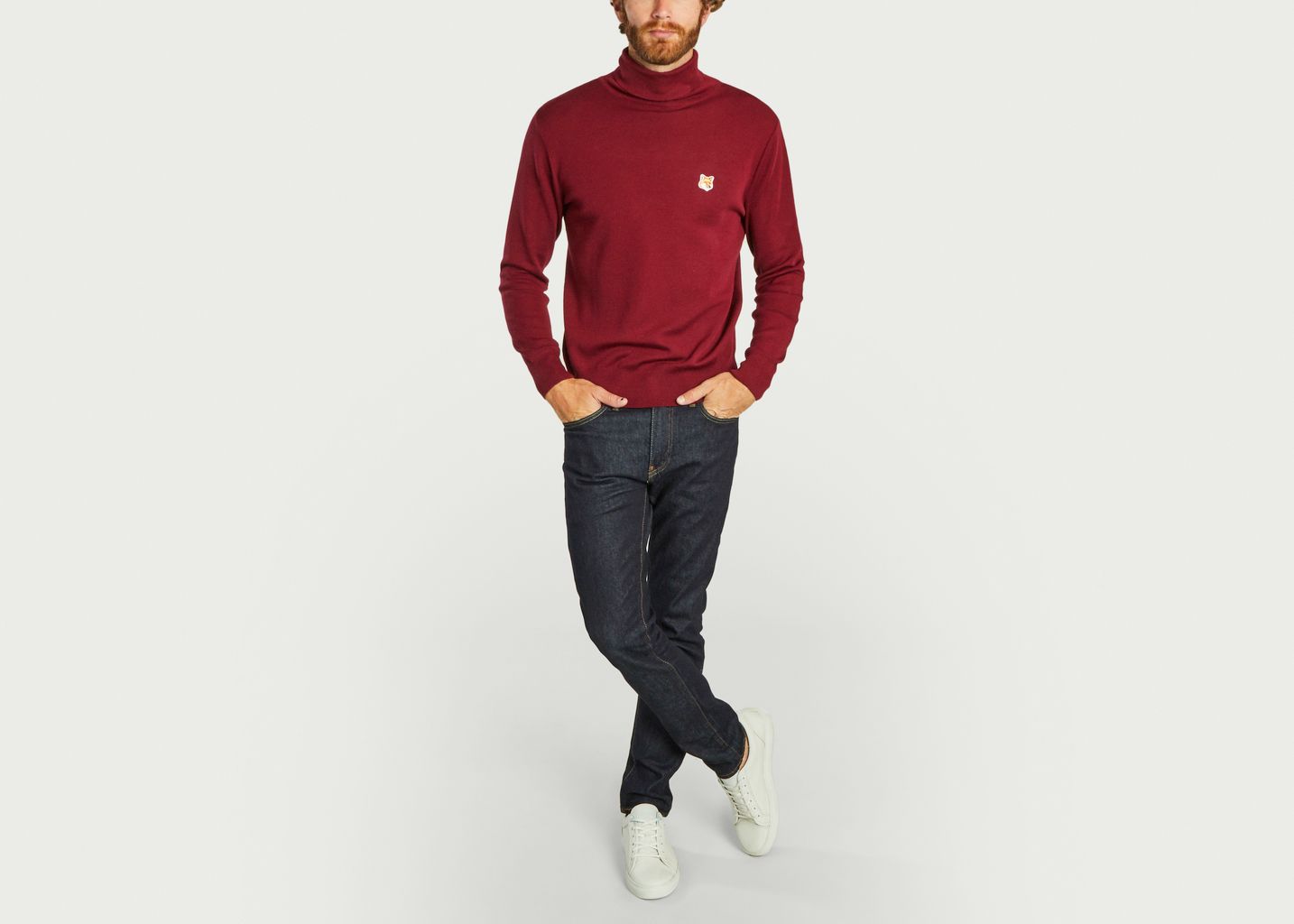 Pullover col roulé - Maison Kitsuné
