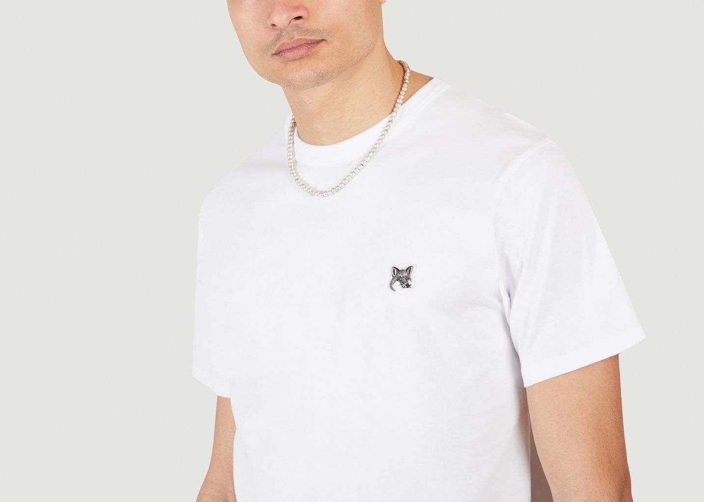 Fox Head Patch T-shirt - Maison Kitsuné