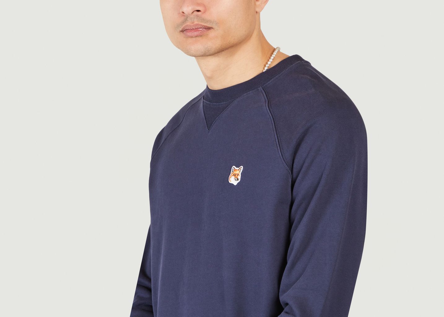 Fox Head Patch Classic Sweatshirt - Maison Kitsuné