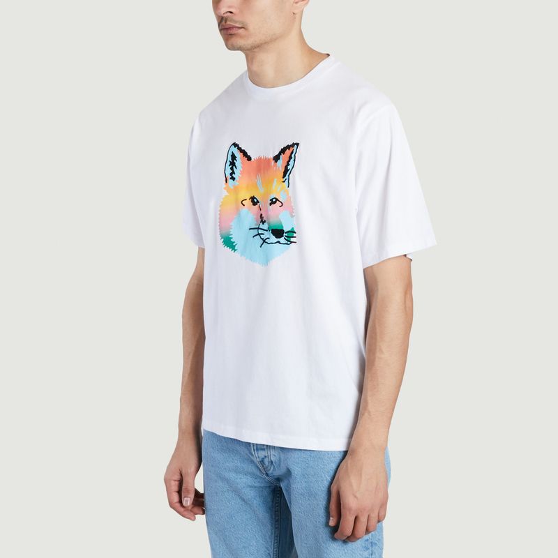 Large fox print t-shirt - Maison Kitsuné