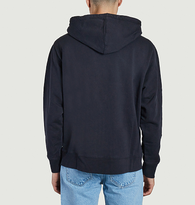 Hoodie en coton polaire imprimé renard