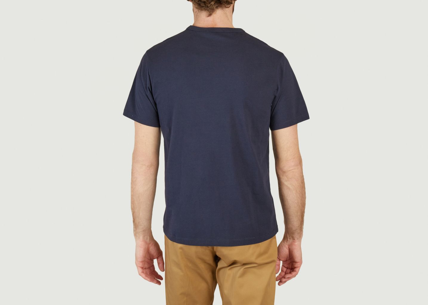 Tricolor Fox Patch T-shirt - Maison Kitsuné