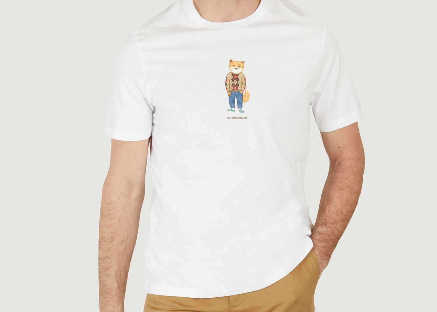Dressed Fox T-shirt - Maison Kitsuné